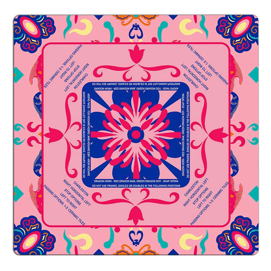 Pink Preppy Mahjong Mat
