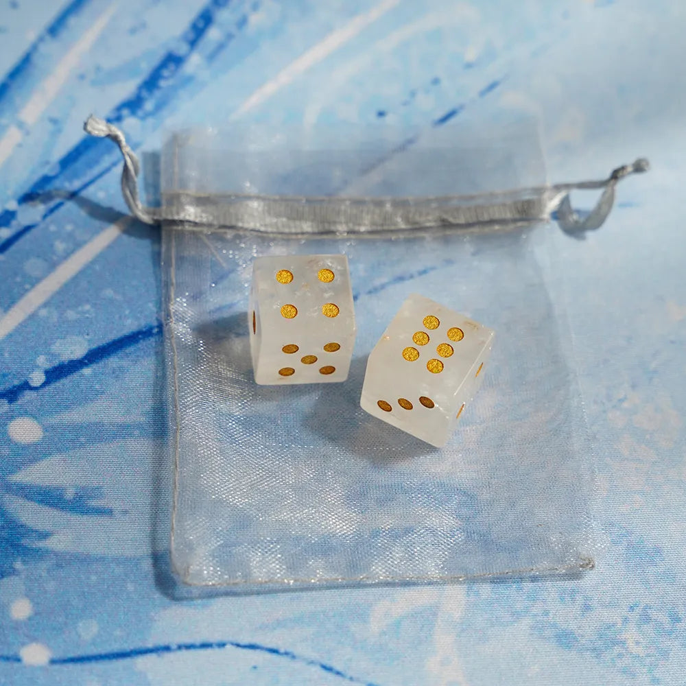 Crystal Gemstone Luxury Mahjong Dice