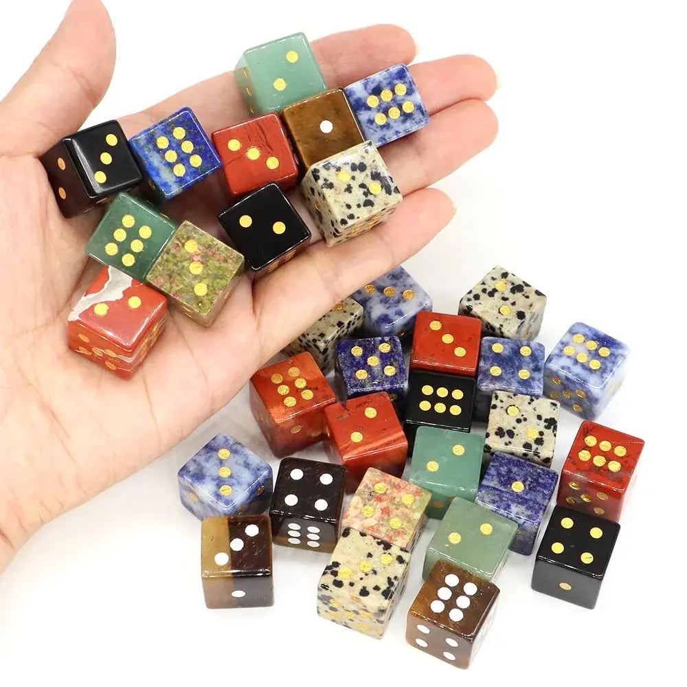 Crystal Gemstone Luxury Mahjong Dice