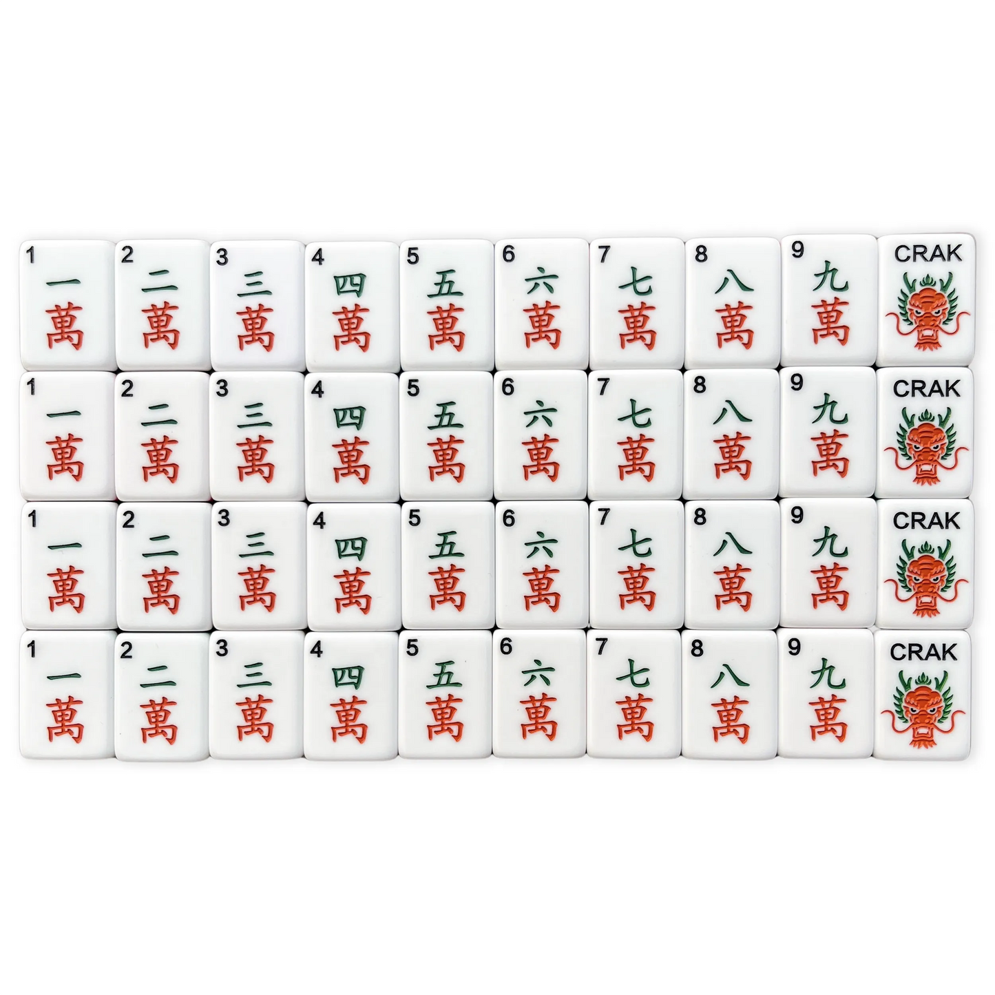Wildwood Bamboo Bear Heritage Mahjong Set