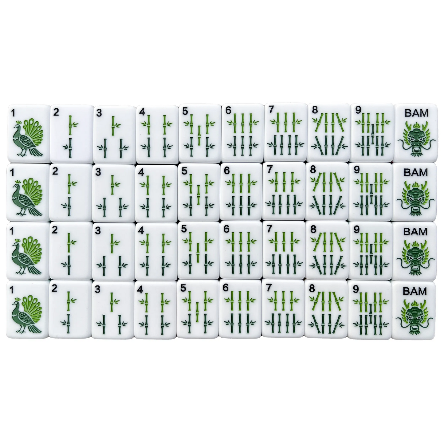 Wildwood Misty Forest Mahjong Set