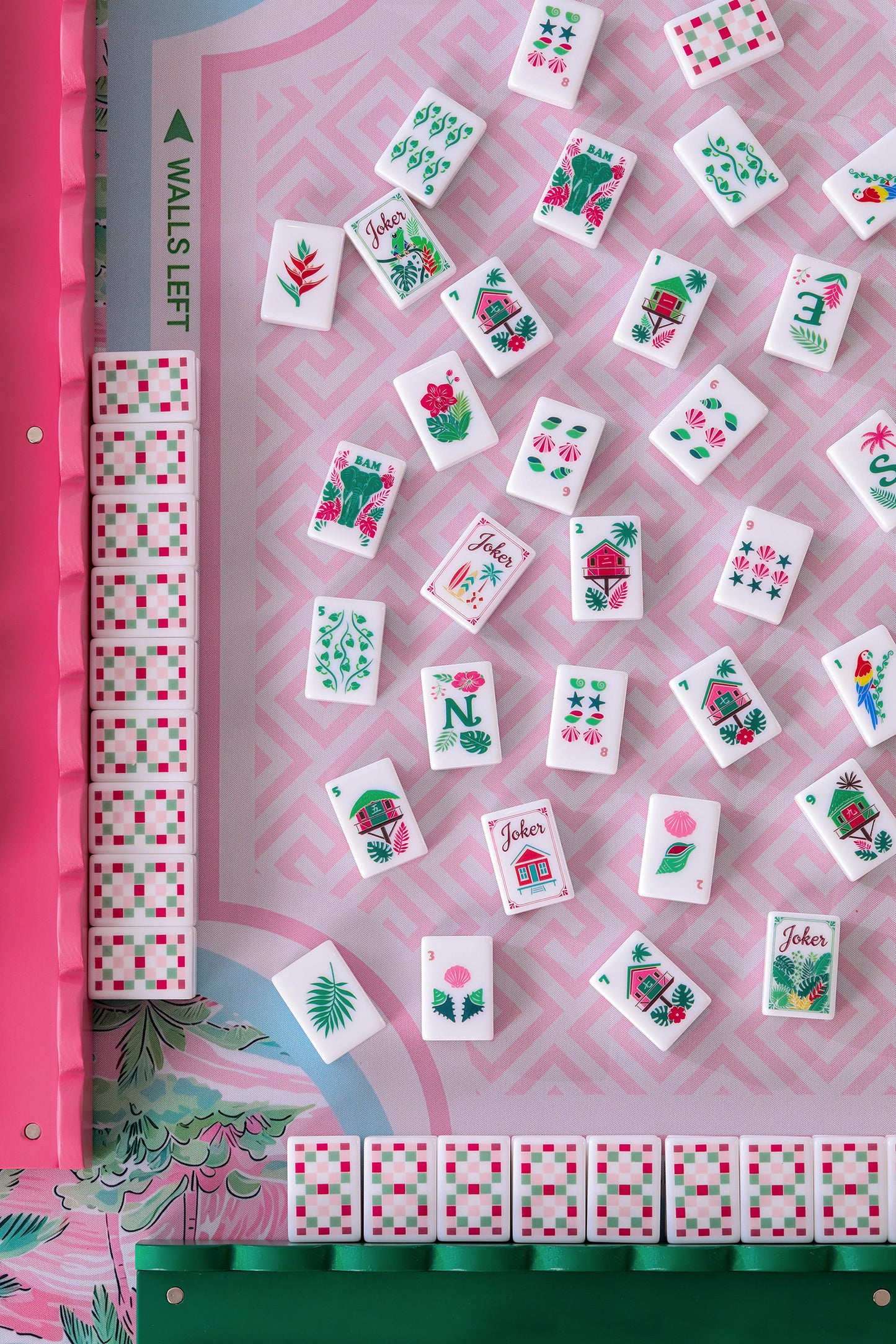 Tropical Jungle Mahjong Set