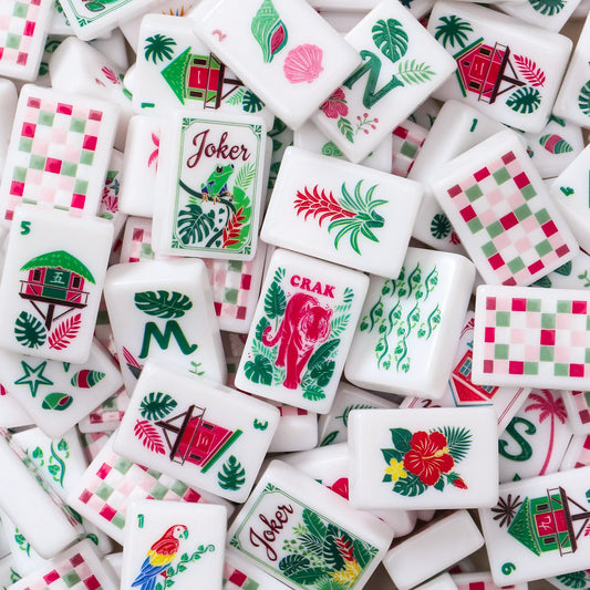 Tropical Jungle Mahjong Set