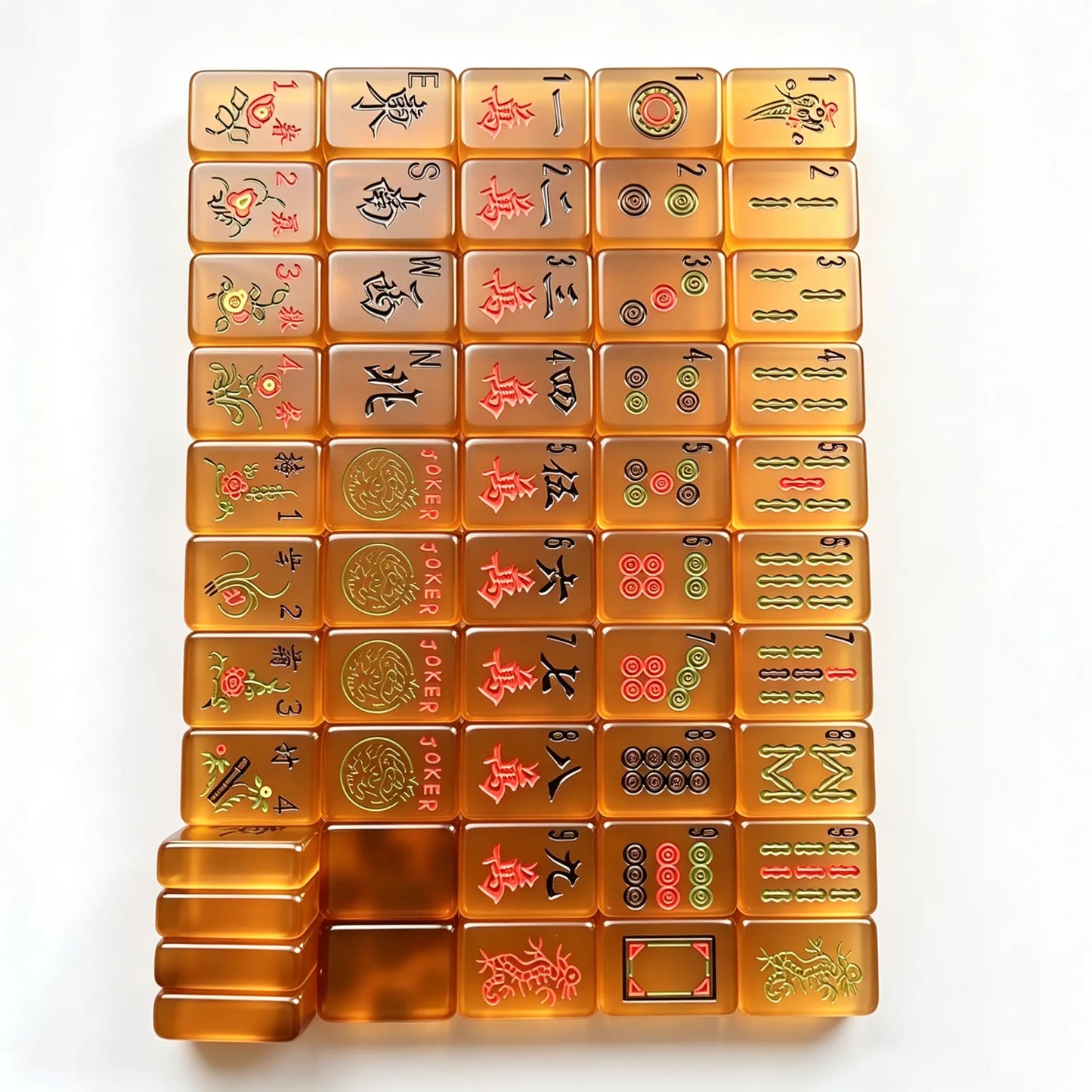 Pearlescent Swirl Mahjong Set