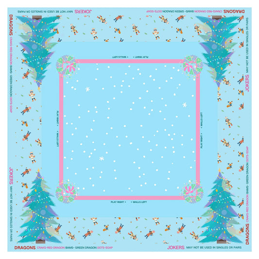 Nutcracker Winter Wonderland Mahjong Mat