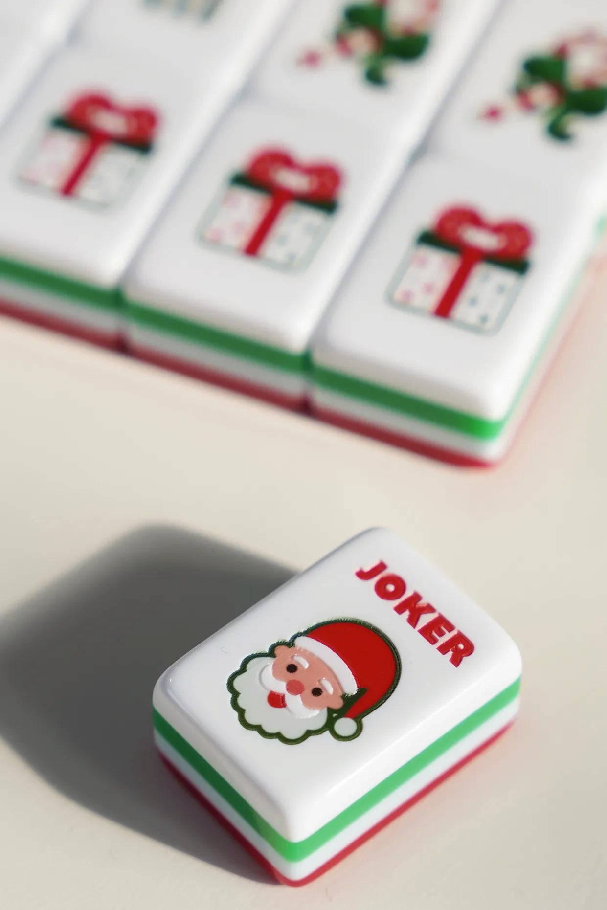 Christmas Cheer American Mahjong Set