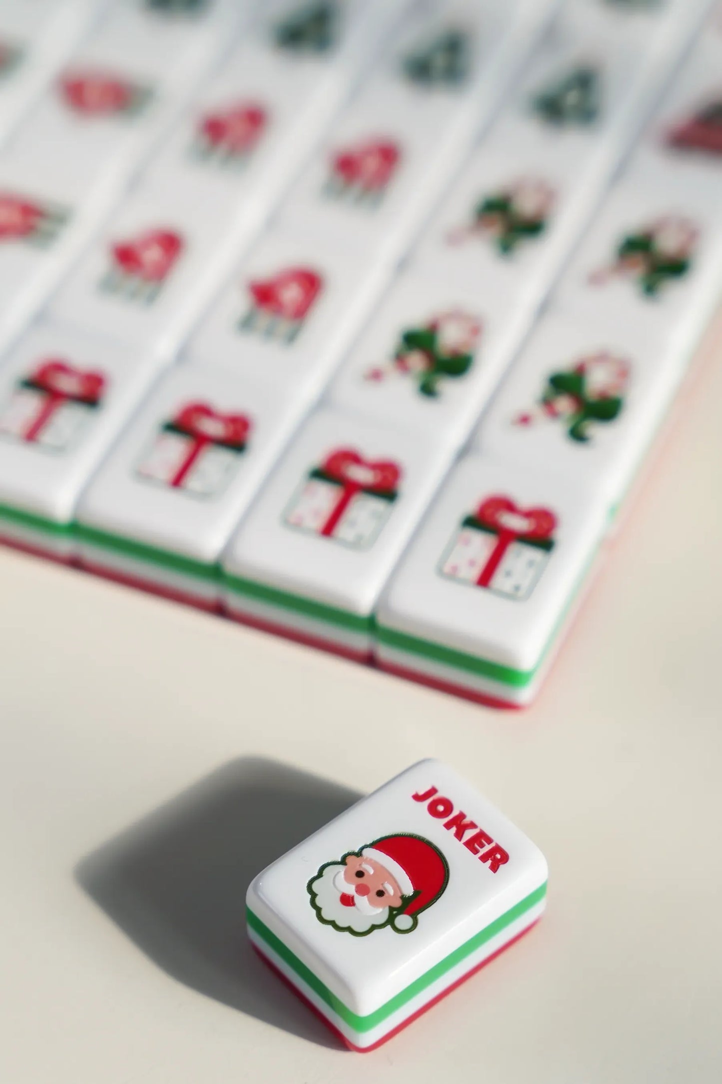 Christmas Cheer American Mahjong Set
