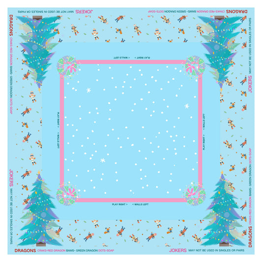 Nutcracker & Winter Wonderland Mahjong Mat