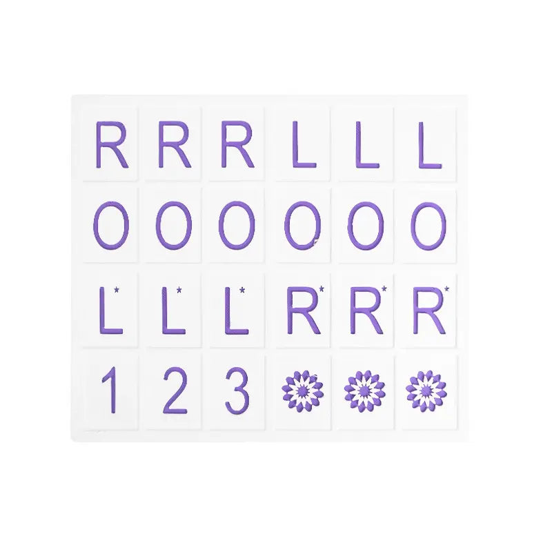Pink White 3D Printed Mahjong Practice Board